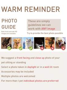 1pc Customized Pet Phone Case, Dog/Cat Name Customized, Apricot Rhein Blue Phone Protective Cover Compatible With IPhone 11 Pro, 13 Pro/15 Pro Max, XR, 12, 13, 15, 16 Pro Max, 17 Pro Max, Photo Customized Phone Case - Multicolor - View 6