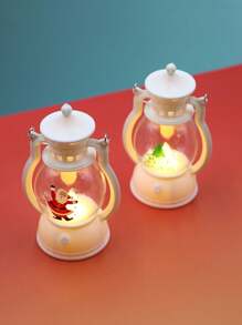 Giáng sinh Led Nến Đèn lồng giấy , Người già , Cây thông noel Đồ trang trí , Bối cảnh , Creative Đồ trang trí , Qủa tặng Đèn - trắng - Xem 11
