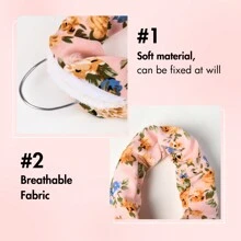 7PCS Set Heatless Hair Curlers Headband Hair Waving Rods Soft Curling Rollers With Bag - Multicolor - View 4