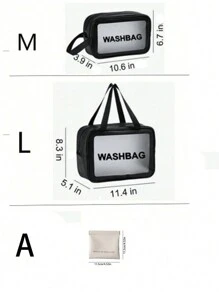 二合一旅行化妆包，便携式洗漱包，化妆品收纳包，多功能洗漱包，化妆品整理包，护肤包，化妆包，返校包，便携式化妆品整理包，大容量防水洗漱包，多层隔层收纳，化妆袋，手提包，女士洗漱包，小型化妆包，女士洗漱包，小型化妆包，女士洗漱包，女士礼物，圣诞礼物，女士礼物推荐 - 彩色 - 查看 8