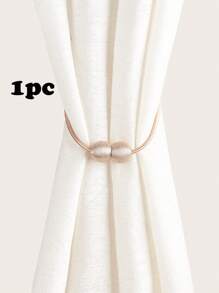 1 cái/2 cái/4 cái Dây buộc rèm cửa hình tròn tối giản từ tính, nhiều màu sắc và kích cỡ, thích hợp để cố định rèm cửa - Kiểu dây lúa mì - Xem 24