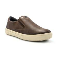 Pegada Slip On Leather And Elastic City Sneakers 111504 - 鏽棕色 - 查看 2