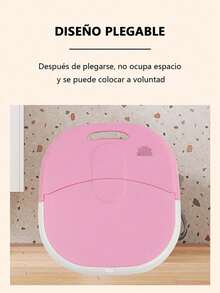 Baño de pies de masaje eléctrico Portátil plegable Calefacción totalmente automática Temperatura constante Cubo de remojo de pies Lavado de pies doméstico Baño de pies Masaje de pies Masajeador de pies Fumigación Baño de pies Barril Electrodomésticos para el cuidado de la salud - Tipo de Enchufe A USA (110-127V) - Ver 5