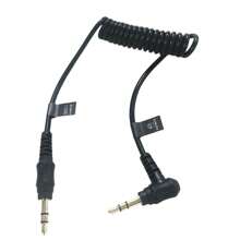3.5mm TRS 公头麦克风线 3.5mm TRS 公头 MIC 插头转 3.5mm 麦克风线 DSLR 相机麦克风线连接相机/录像机 3.5mm TRS 转 TRS 麦克风至相机线 弹簧卷绕 适用于枪式相机 DSLR 单反相机 - 黑色 - 查看 7