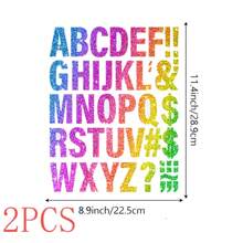 1/2/5 Hojas de letras de hierro para ropa, parches de letras de transferencia de calor de 8.9*11.4 pulgadas, letras de vinilo de colores con hierro A-Z para mochilas, jerseys, camisetas de tela, impresión DIY, transferencias de calor personalizadas, personaliza tu foto/texto/imagen, transferencias de calor para camisetas