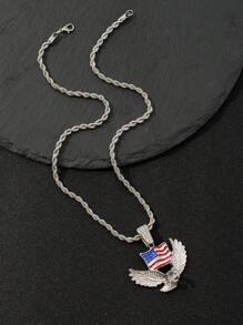 1 szt. Modny, wyjątkowy naszyjnik z kryształkami, odpowiedni dla mężczyzn i kobiet na co dzień/na ulicę, idealny prezent na Boże Narodzenie, Nowy Rok, Walentynki