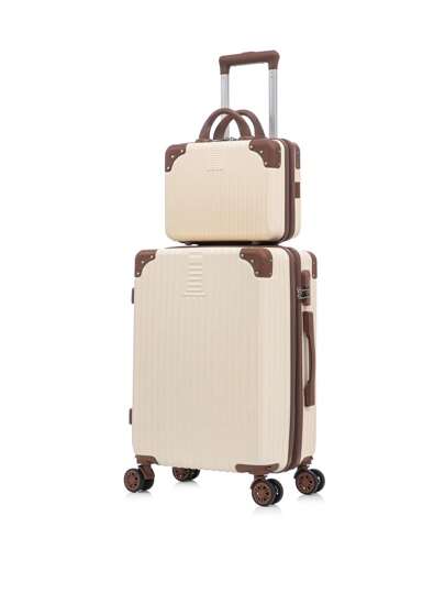 081Mala De Bordo +frasqueira kit 9kg 10kg 23 kg Viagem jia Rodinhas 360°modelos + 2023 NOVOS Modelos e Cores Rosa ouro rodinha duplo