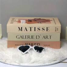 3PCS/1PC-11英寸摄影装饰、摄影装饰折叠书、珠宝收纳盒、房间装饰装饰场景多产品装饰摆件、提升珠宝展示与场景搭配的魅力 - 彩色 - 查看 8