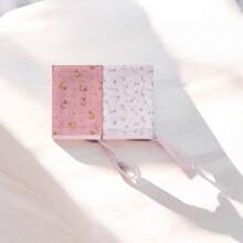 Kit 2 Soft Mouth Cloth Diaper Pacifier Clip Cotton Baby - 淺粉色 - 查看 2
