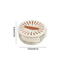 Kitchen Drain Basket With Lid Handle Vegetable Washing Foldable Plastic Cleaning Strainer Refrigerator Crisper Box - Multicolor - View 8