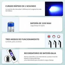 Máquina de curado por luz de resina dental,Lámpara de resina LED oral,con luz LED pantalla, enchufable/recargable, Fotopolimerización en pocos segundos, color negro, Apto para todas las edades - Negro - Ver 5