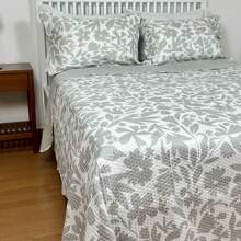 Boutis Ultrasonic Double-Sided 3-Piece Bedspread Kit With Pillowcase - Manhattan - View 2