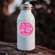 1/3pcs Karma Vinyl Sticker, Have The Day You Deserve, Skeleton, Halloween Stickers, Water Bottle Stickers, Phone Case Stickers,Self-Adhesive, Single Use, Fade-Resistant, Perfect For Laptops, Water Bottles - Multicolor - View 3