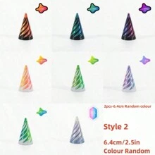 1 件不可能金字塔交叉雕塑 3D 打印螺旋锥玩具，螺旋锥烦恼玩具交叉金字塔烦恼玩具缓解压力的桌上玩具金字塔模型成人放松焦虑玩具，适用于家庭办公桌缓解压力，迷你锥体趣味桌面装饰，非常适合家庭办公桌，礼品填充物，缓解焦虑的小物品 - 彩色 - 查看 15