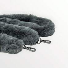 Soft Faux Fur Pom Pom Bag Charm, Multiple Colors Available
