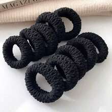 5/10/20 piezas Scrunchies (coleteros) de alta elasticidad y extra gruesos, adecuados para coletas y peinados diarios
