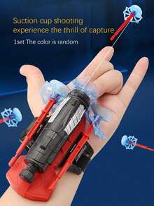 1set Launcher Toy Wrist Launcher Shooting Advanced Technology From A Distance To Take Objects Can Stick Smooth Surface Toys (Style, Packaging, Some Colors, Random Delivery) - Multicolor - View 3