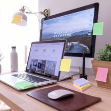 6/8/12/14 Packs Pop Up Lined Sticky Notes 3x3, Easy Post Pop Up Notes Refill, Lined Accordion Style Self-Sticky Note Pads,300 Sheet Pop Up Sticky Notes With Lines, School & Office Accessories - Multicolor - View 10