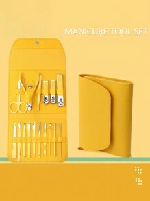 美甲套装 指甲钳套装 修脚套装 专业美甲套装 适用于脚趾甲和手指甲 - 彩色 - 查看 2