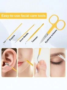 美甲套装 指甲钳套装 修脚套装 专业美甲套装 适用于脚趾甲和手指甲 - 彩色 - 查看 5