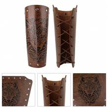 2 chiếc bao tay đạp xe thủ công độc đáo, vòng tay da dệt chỉ sáp đơn giản, phong cách Punk thời trung cổ cổ điển dành cho nam - A - Xem 7