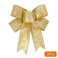 2/6/15 peças, Sinos Decorativos, Laços de Fita para Pendurar, Decoração de Beltane, Mini Enfeite de Laço, Mini Acessórios, Enfeite de Laço de Natal, Laço de Fita para Cabelo, Pingente para Árvore de Natal em Tecido (10x12cm), Melhores Presentes de Aniversário, Decoração para Casa, Decorações de Natal, Decoração de Quarto, Natal e Inverno