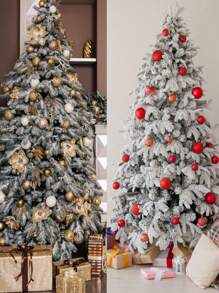 20 sztuk/10 sztuk-sztuczne świąteczne igły sosnowe akcesoria trójzębne igły sosnowe choinka DIY dekoracja do domu i ogrodu, płatek śniegu trójzębne igły sosnowe, dekoracja świąteczna, zawieszka do dekoracji choinki, dekoracja domu, śnieg mrożone sztuczne gałęzie sosny igły cedru boże narodzenie pseudo zielone sosny spray picks do majsterkowania wieniec wieniec dekoracja świąteczna domowa dekoracja świąteczna