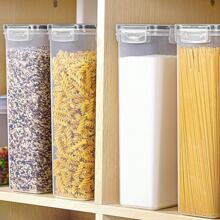 4pcs Large Airtight Food Storage Container With Lids, Used For Storing Pasta, Flour, Sugar, Noodles, Tea, Nuts And Coffee Beans In Kitchen - Putih - View 9