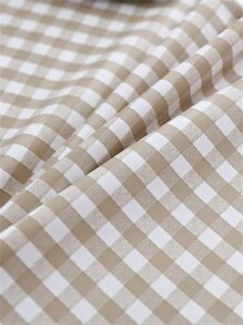 1 Pc Waterproof And Oilproof Pvc Checked Tablecloth For Home, No Need To Wash, One Table Cloth In Popular Ins Style For Coffee Table - Multicolor - View 7