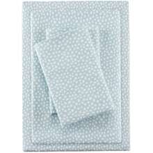 Cozy Touch 3/4 Pieces Lightweight Flannel Bedding Sheet Sets,Utra-Soft Easy Care With 12"-14"Deep Pockets,Multi-Ink Printed Home Textile Fits Diverse Home Decor,3 Pieces Set For Twin Size And 4 Pieces Set For QUEEN-KING-CAL KING Size - chấm nước - Xem 2