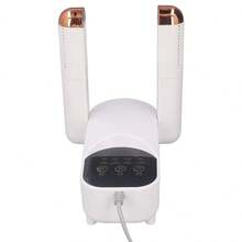 Electric Shoe Dryer For Sneakers, Socks, Shoes, Boots, Multi-Temperature Timer, Prevents Odor, Cleaning, Hygienic - 白色 - 查看 4