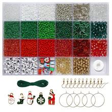 1 BỘ Quà tặng Tiệc Giáng sinh Halloween Lễ Tạ ơn Năm mới Mặt dây chuyền hình đầu lâu dơi, Bộ trang sức hạt móc khóa tự làm & Hạt chữ & Hạt CCB Bộ hạt đất sét polymer Bộ dụng cụ làm hoa tai Vòng tay Vòng cổ Trang sức Bộ làm quà tặng sinh nhật - Nhiều màu - Xem 19