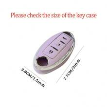 TPU Car Remote Key Shell Cover Fit For Nissan Altima X-TRAIL Bluebird SYLPHY MURANO GTR QX80 QX50 Nissan Key Fob Cover - Durable Soft TPU Protection, Ideal Gift