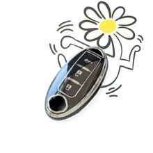 TPU Car Remote Key Shell Cover Fit For Nissan Altima X-TRAIL Bluebird SYLPHY MURANO GTR QX80 QX50 Nissan Key Fob Cover - Durable Soft TPU Protection, Ideal Gift