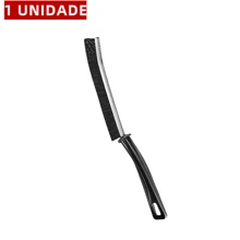 1-6pcs Gap Cleaning Brush Kit, Multifunctional Bathroom Crevice Tool, Stiff Bristles Crevice Cleaning Brush - màu đen - Xem 9