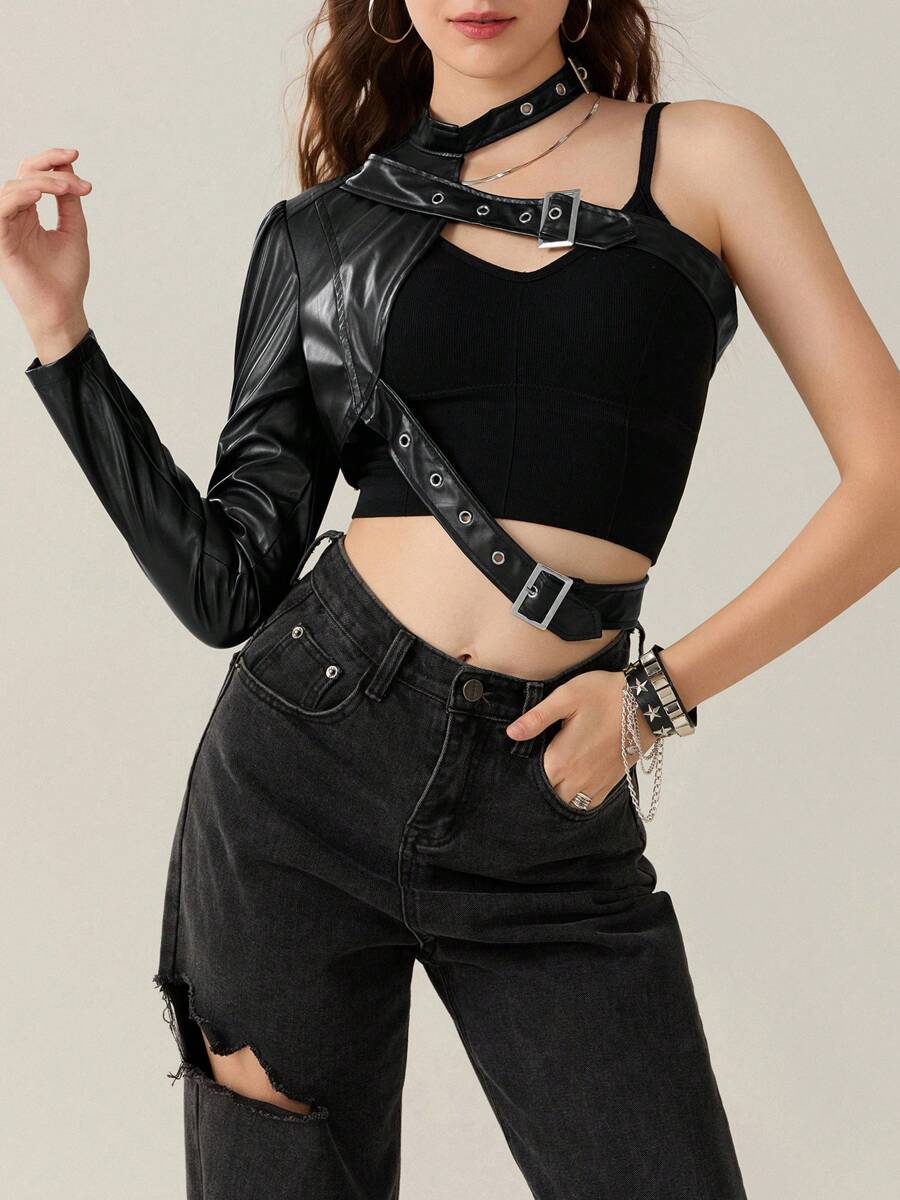 Women Tops - Black - View 1