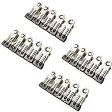 2,16 Zoll schwere Metall-Wäscheklammern 10/20/30 Packungen, Wäscheklammern für Fototrocknen, Wäscheleine, Wäsche, Socken, Beutel-Clips für Lebensmittel, Küche, Edelstahl mit Gummi, 6 Farben, Marke: Cowdro