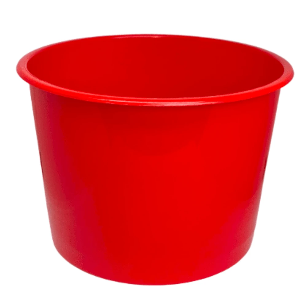 Kit 15 Popcorn Bucket Party Favors Decorative - 紅色 - 查看 1