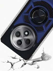HEAVY DUTY RING CASE OR CLIP FOR OPPO RENO 12F 5G - Blue - View 3