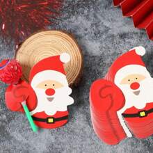 50 piezas Tarjetas de papel de Navidad, Tarjetas de papel con dibujos de Papá Noel, Tarjetas de papel con piruleta, Bolsas de regalo con pingüinos y muñecos de nieve, Decoración para fiesta de Año Nuevo, Fiesta de cumpleaños, Decoración de regalo, Tarjetas para insertar en decoración de fiesta, Decoración de Año Nuevo 2026