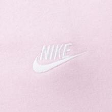 Nike 2024 סווטשירט נייק NSW CLUB CRW FT לגברים בסגנון בויפרנד, סוודר סריג, ללא מכסה המנוע, BV2667-663 - אדום - ראה 5