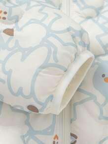 Balabala 婴儿轻便羽绒连体衣男孩和女孩 2024 年冬季服装