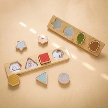 10 món đồ chơi mọc răng bằng silicon cho bé, đồ chơi ghép hình học tập nhận thức hình dạng cho trẻ sơ sinh bằng silicon, đồ chơi giáo dục sớm - Nhiều màu - Xem 2