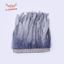 2M Lông đuôi gà trống màu 9-11 inch Băng ruy băng trang trí Lông chim trĩ đen dùng làm đồ thủ công Quần áo lễ hội Trang trí lông vũ Plumas - Nhiều màu - Xem 21