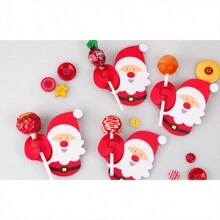 50 piezas Tarjetas de papel de Navidad, Tarjetas de papel con dibujos de Papá Noel, Tarjetas de papel con piruleta, Bolsas de regalo con pingüinos y muñecos de nieve, Decoración para fiesta de Año Nuevo, Fiesta de cumpleaños, Decoración de regalo, Tarjetas para insertar en decoración de fiesta, Decoración de Año Nuevo 2026