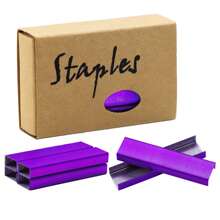 1 Box Colorful Staples - Made Of Metal Material, General Office Staples, File Staples, Used For Binding Books And Office Documents And Invoices - Multicolor - View 11