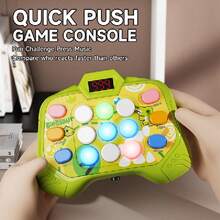 1 Máy chơi game đẩy nhanh 999 chế độ cấp độ 4 Đồ chơi Pop Fidget - Bong bóng đẩy nhanh cầm tay có phản hồi âm thanh tức thì, Máy chơi game điện tử cảm giác đập chuột chũi cho trò chơi nhiều người chơi giải tỏa lo âu, căng thẳng dành cho thanh thiếu niên, người lớn, quà tặng sinh nhật, quà tặng tiệc vui nhộn cho cả gia đình (Không bao gồm pin, một số phụ kiện có màu ngẫu nhiên) Quà tặng Giáng sinh - Nhiều màu - Xem 9