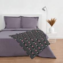 Plush Fluffy Throw Blanket Cute Manatee Sea Animals Starfish Bed Blanket For Familys Girls Teens Smooth Soft Flannel Blanket For Sofa Chair Office Travel Camping Outdoor Home Decor 50"X60"