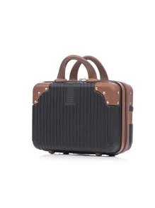 081Carry-On Suitcase + Toiletry Bag Kit 9kg 10kg 23 Kg Travel Jia Wheels 360° Models + 2023 NEW Models And Colors Rose Gold Double Wheel - 黑與白 - 查看 3