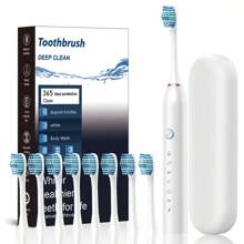 Smart Electric Toothbrush For Adults, Rechargeable Automatic Cleaning Soft Bristles Toothbrush Cleaner For Couples